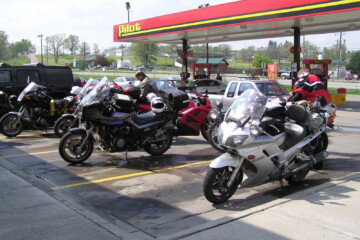Meeting up at the truck stop