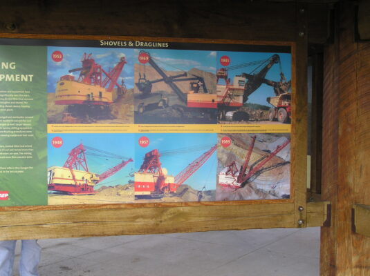 Shovels and draglines panel