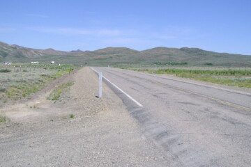 Wide-open Utah two-lane
