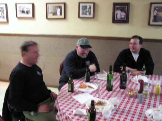 Friday night dinner in Gerlach