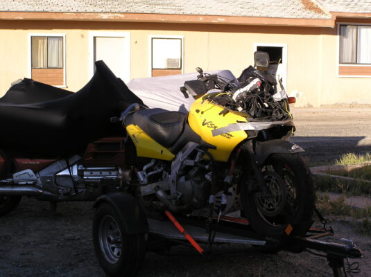 Trailered in for the weekend