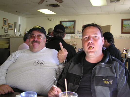 Saturday breakfast crew