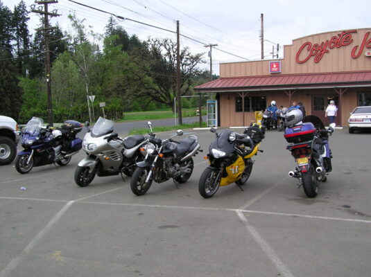 Coyote Joe's parking lot
