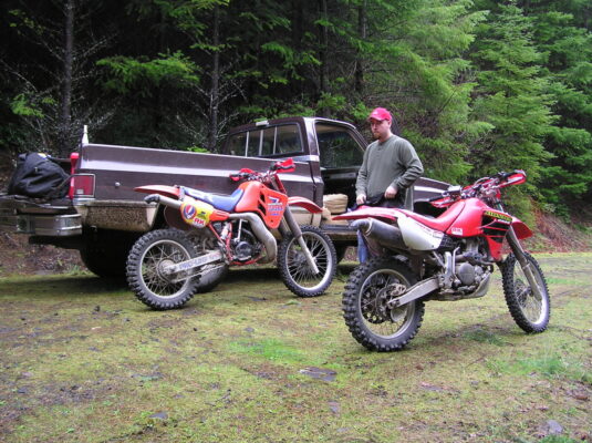 Unloaded in the forest