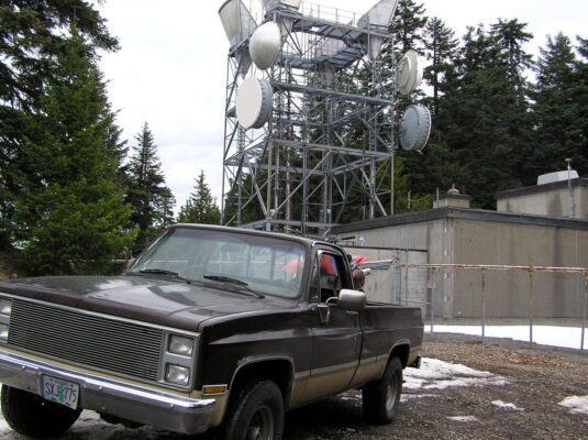 Radio tower summit