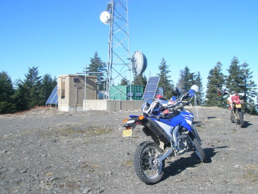 Radio tower summit