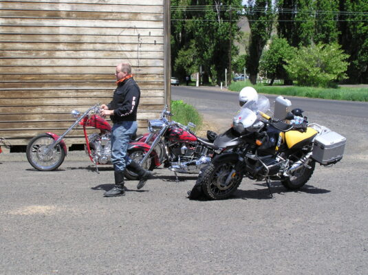Choppers and adventure bikes