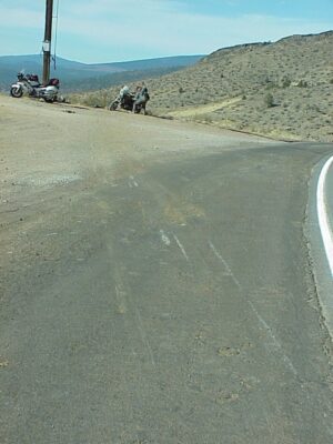 Good thing there was no oncoming traffic.