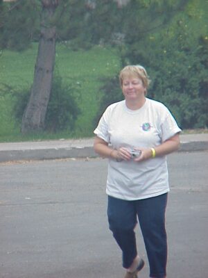 Karen Van Santen, tireless volunteer. Thanks for lunch Friday.