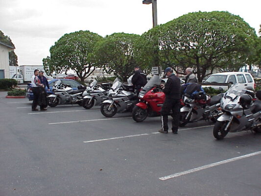 Hurried after the wait and just barely made the end of the line for the Friday ride up the coast.