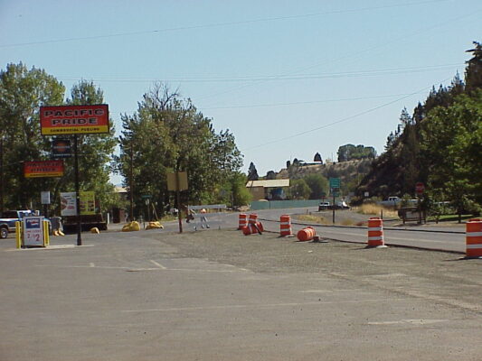 Paving was underway on US26 and will be nice - next year.