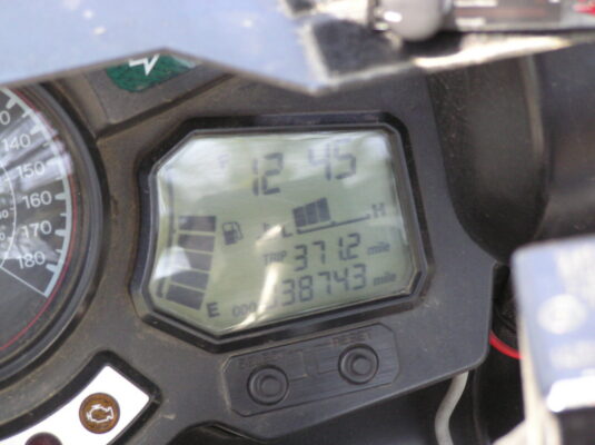 Odometer proof at the checkpoint