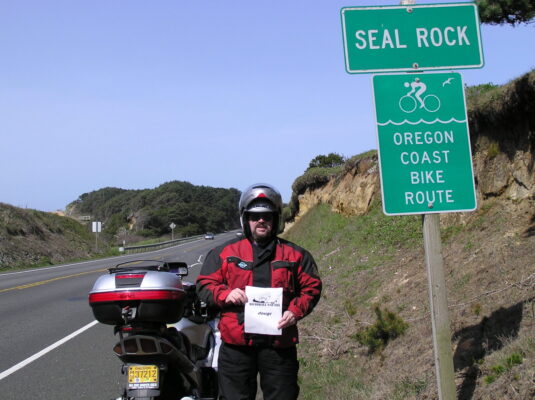Seal Rock on the Oregon Coast Bike Route