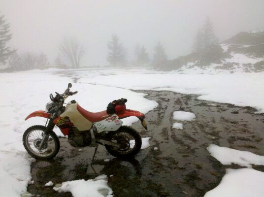 Pushing through the slush