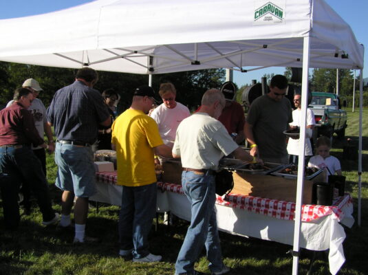 Barbecue line